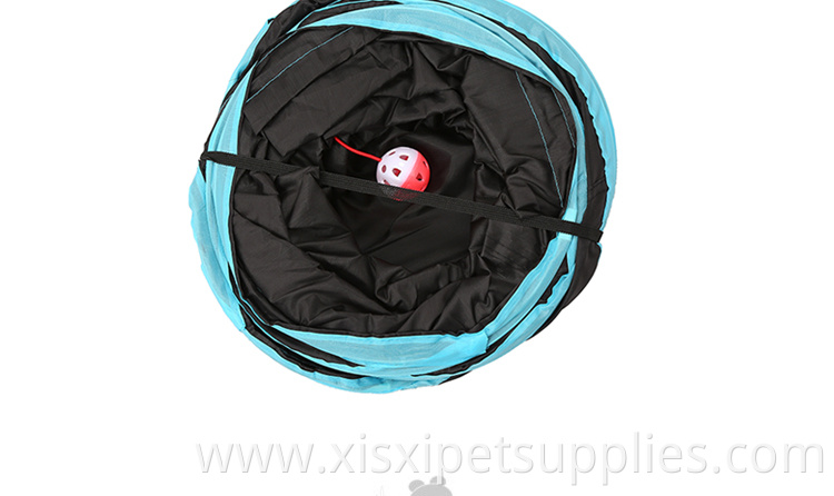 wholesale 5 way Pet Training Tot Cat Agility Play Tunnel Tube Kitty Cat Tunnel